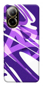 Чехол Purple Abstract для Realme C67 4G