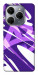 Чохол Purple Abstract для TECNO Spark 20 Pro
