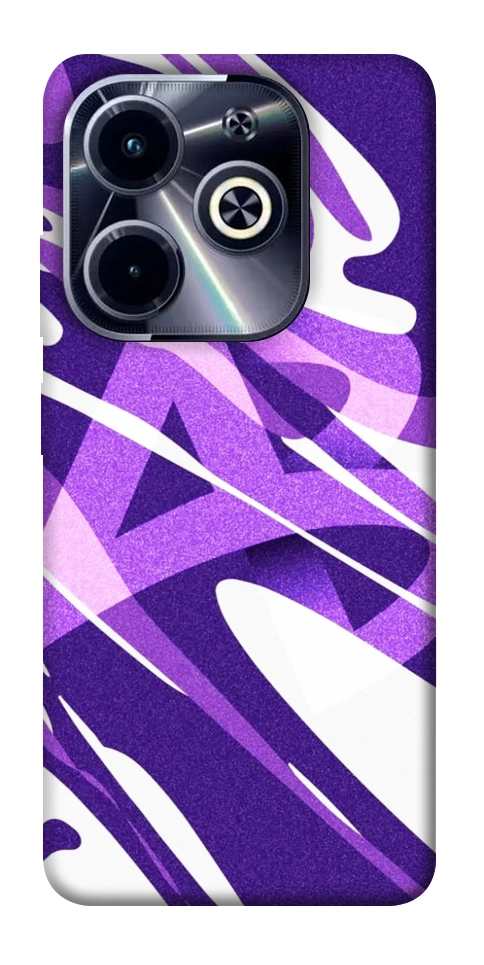 Чехол Purple Abstract для Infinix Hot 40i