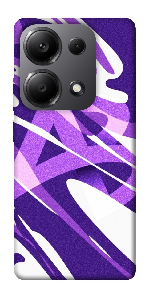 Чехол Purple Abstract для Xiaomi Redmi Note 13 Pro 5G