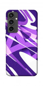 Чохол Purple Abstract для Galaxy S24 FE