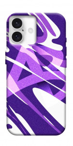 Чехол Purple Abstract для iPhone 16 Plus