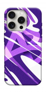 Чохол Purple Abstract для iPhone 16 Pro Max