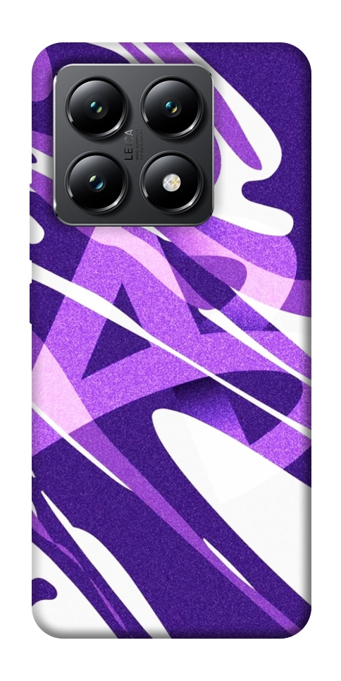 Чехол Purple Abstract для Xiaomi 14T