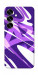 Чехол Purple Abstract для Galaxy S25