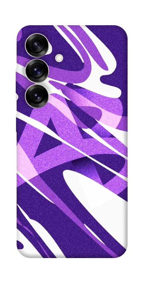 Чехол Purple Abstract для Galaxy S25+