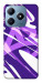 Чехол Purple Abstract для Realme C63 4G