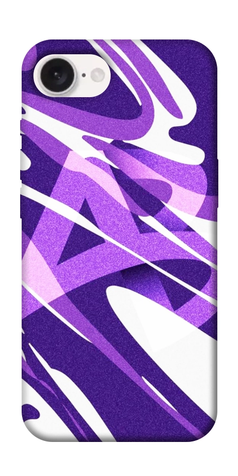 Чохол Purple Abstract для iPhone 16e