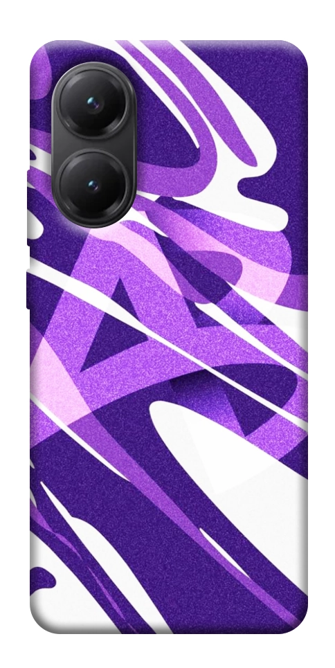 Чехол Purple Abstract для Xiaomi Poco X7 Pro