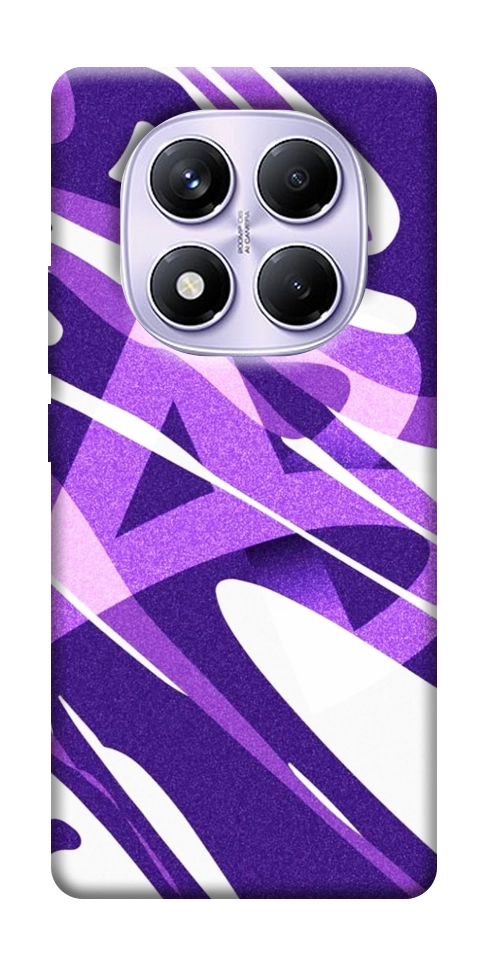 Чехол Purple Abstract для Xiaomi Poco X7