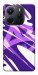 Чехол Purple Abstract для Xiaomi Redmi Note 14 4G (Europe version)