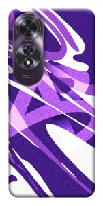Чехол Purple Abstract для Oppo A60 4G
