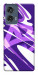 Чехол Purple Abstract для Motorola Edge 50 Fusion