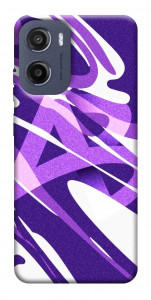 Чохол Purple Abstract для Motorola Moto G05