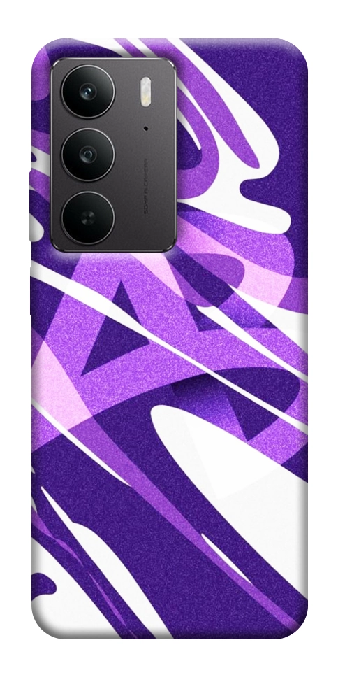 Чехол Purple Abstract для Realme C75