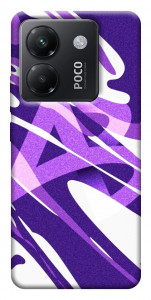 Чохол Purple Abstract для Xiaomi Poco M7 Pro 5G