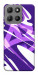 Чехол Purple Abstract для Motorola Moto G15 4G