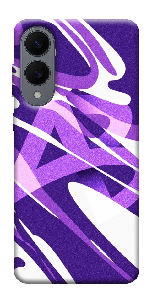Чохол Purple Abstract для Galaxy S25 Edge