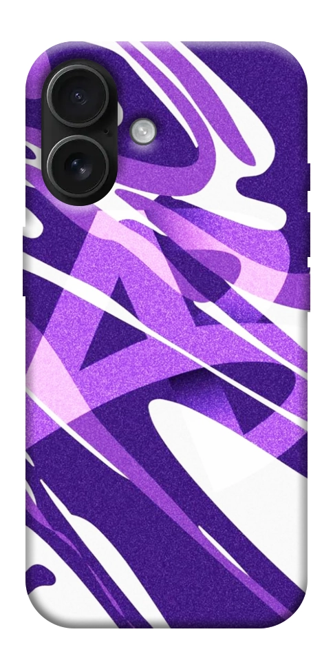 Чохол Purple Abstract для iPhone 17