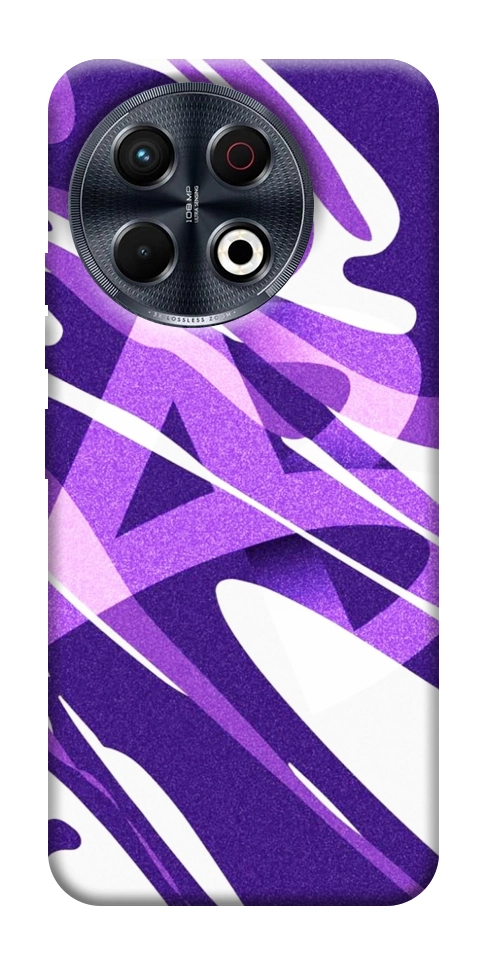 Чехол Purple Abstract для TECNO Spark 30 Pro (KL7)