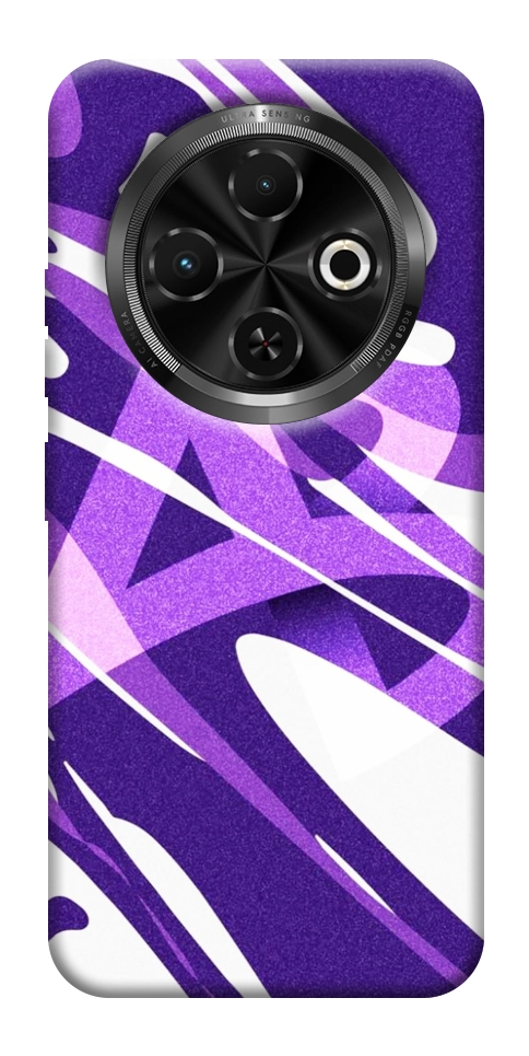 Чехол Purple Abstract для TECNO Spark 30C (KL5n)