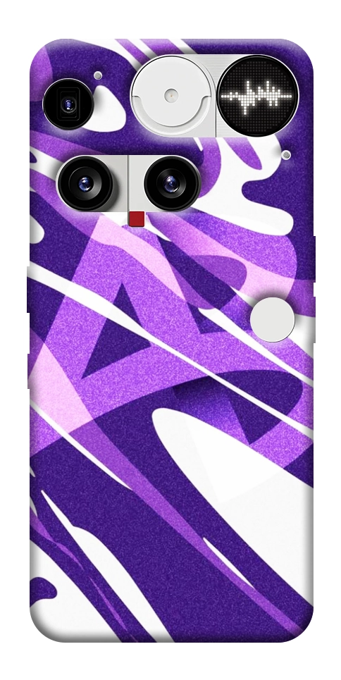 Чохол Purple Abstract для Nothing Phone (3)