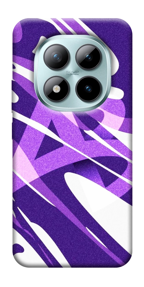 Чехол Purple Abstract для Xiaomi Redmi Note 15 Pro+ 5G