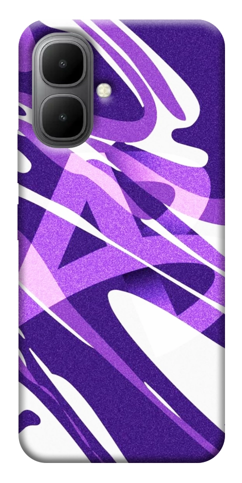Чехол Purple Abstract для Infinix Smart 10