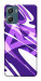 Чехол Purple Abstract для Motorola Moto G06