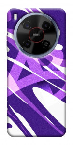 Чехол Purple Abstract для ZTE Nubia V70 Max