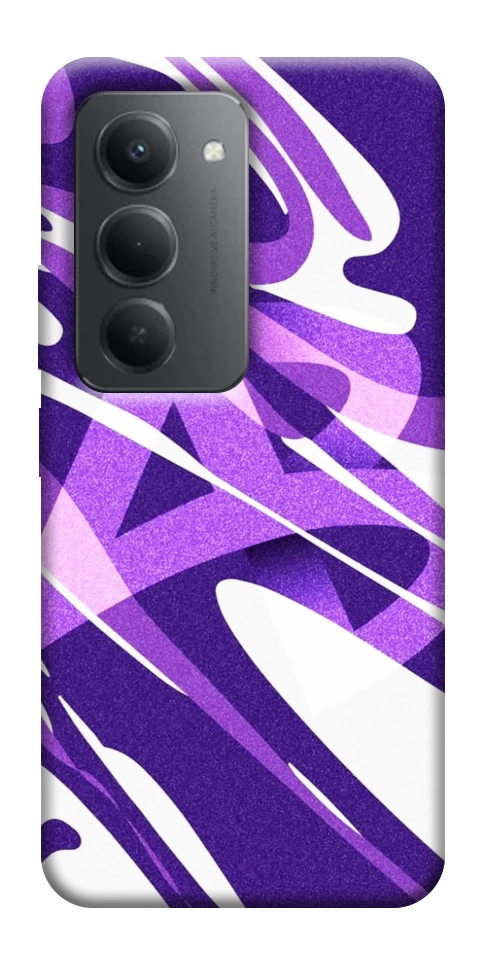 Чехол Purple Abstract для Xiaomi Redmi 15 (Global)