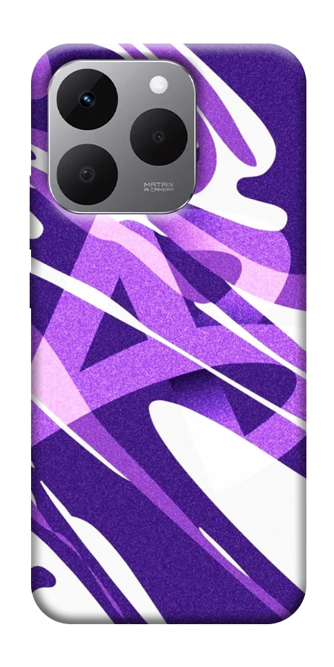 Чехол Purple Abstract для Realme 15T