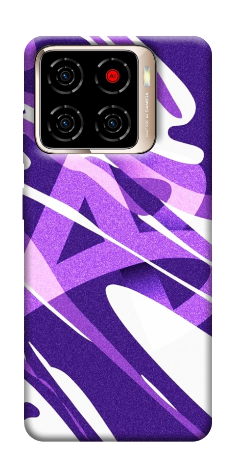 Чохол Purple Abstract для ZTE Blade A56