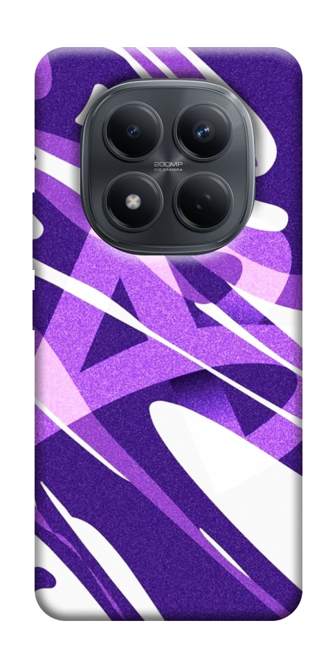 Чехол Purple Abstract для Xiaomi Redmi Note 15 5G (EU)