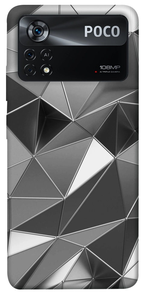 Чехол Silver для Xiaomi Poco X4 Pro