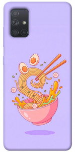 Чехол Cartoon noodles для Galaxy A71 (2020)
