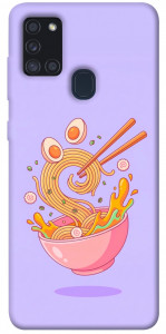 Чохол Cartoon noodles для Galaxy A21s (2020)