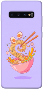 Чехол Cartoon noodles для Galaxy S10 Plus (2019)