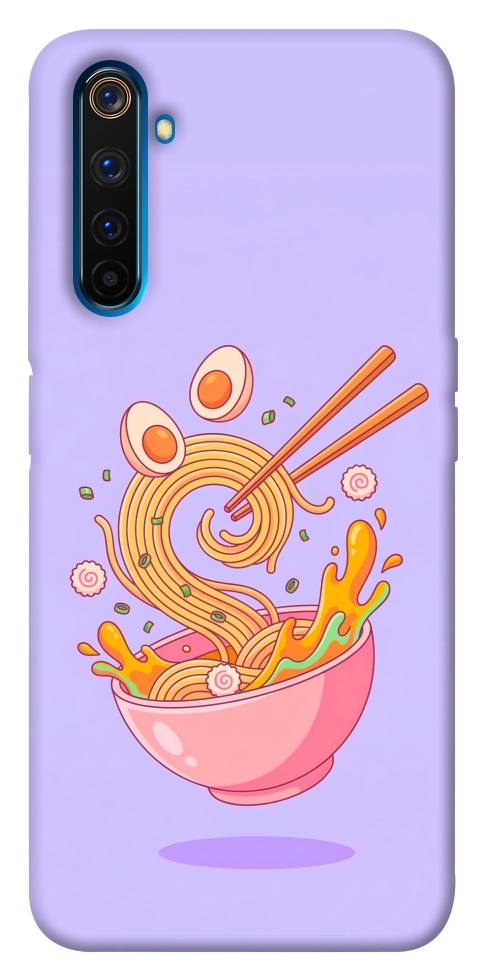 Чехол Cartoon noodles для Realme 6 Pro