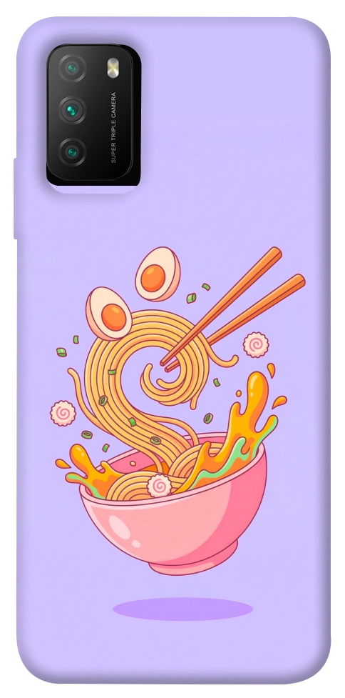Чехол Cartoon noodles для Xiaomi Poco M3