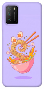 Чехол Cartoon noodles для Xiaomi Poco M3