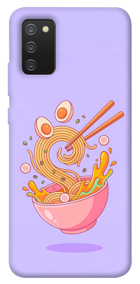 Чехол Cartoon noodles для Galaxy A02s