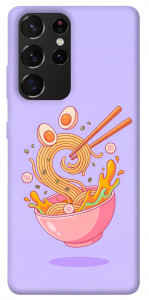 Чохол Cartoon noodles для Galaxy S21 Ultra