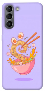 Чехол Cartoon noodles для Galaxy S21