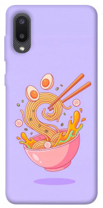 Чехол Cartoon noodles для Galaxy A02