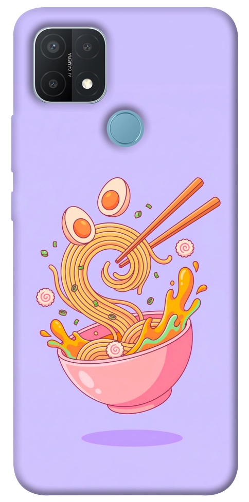 Чехол Cartoon noodles для Oppo A15