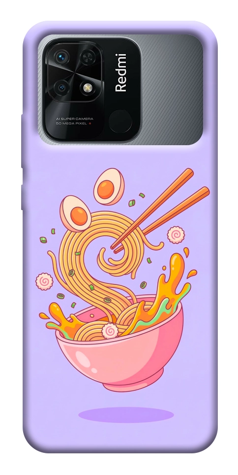 Чехол Cartoon noodles для Xiaomi Redmi 10C