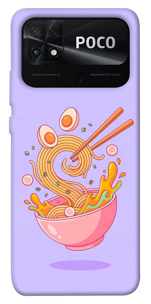 Чехол Cartoon noodles для Xiaomi Poco C40