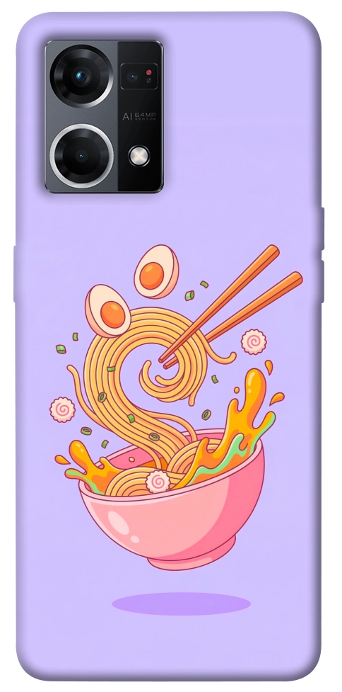Чехол Cartoon noodles для Oppo Reno 7 4G