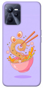 Чехол Cartoon noodles для Realme C35